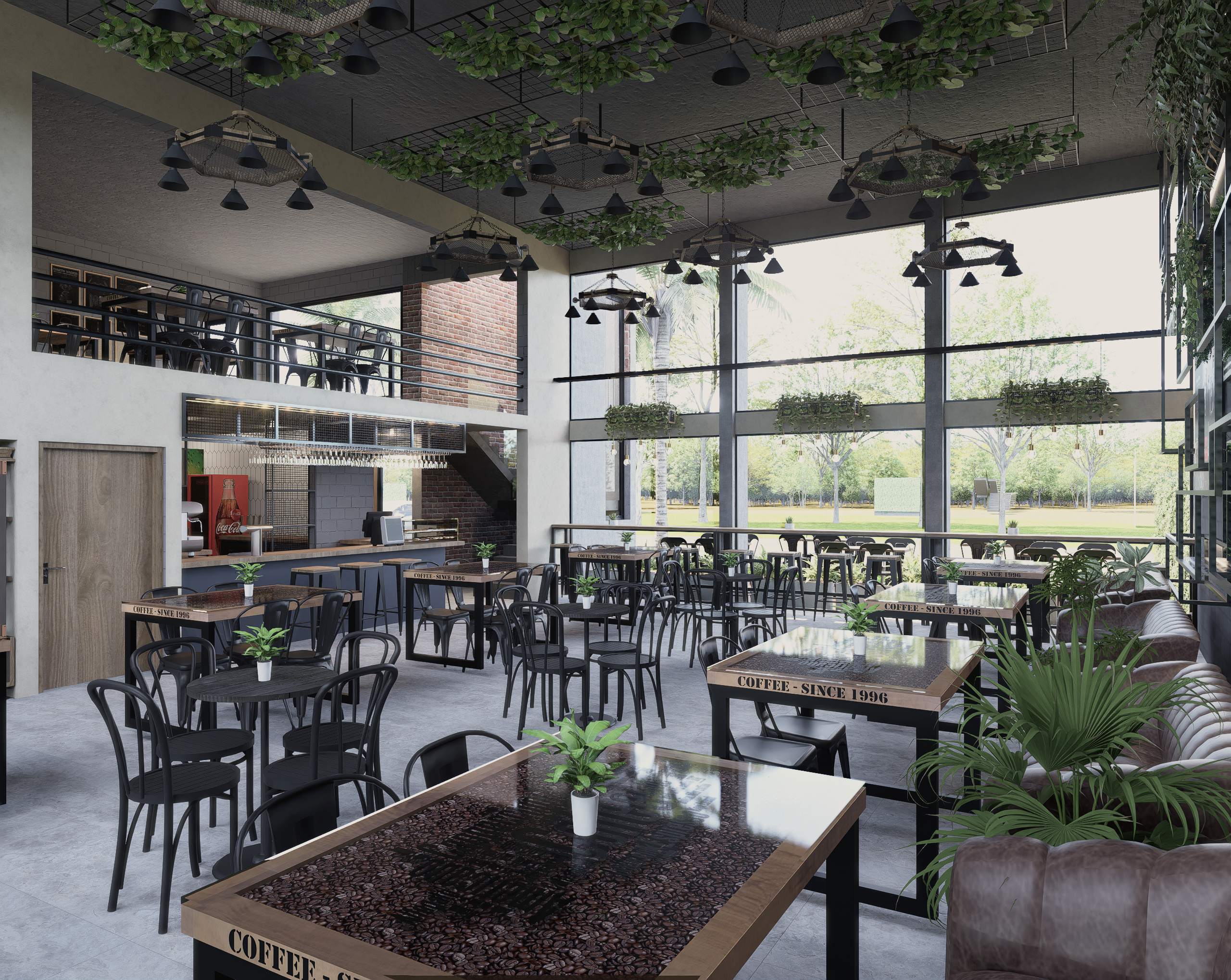 Interior del club